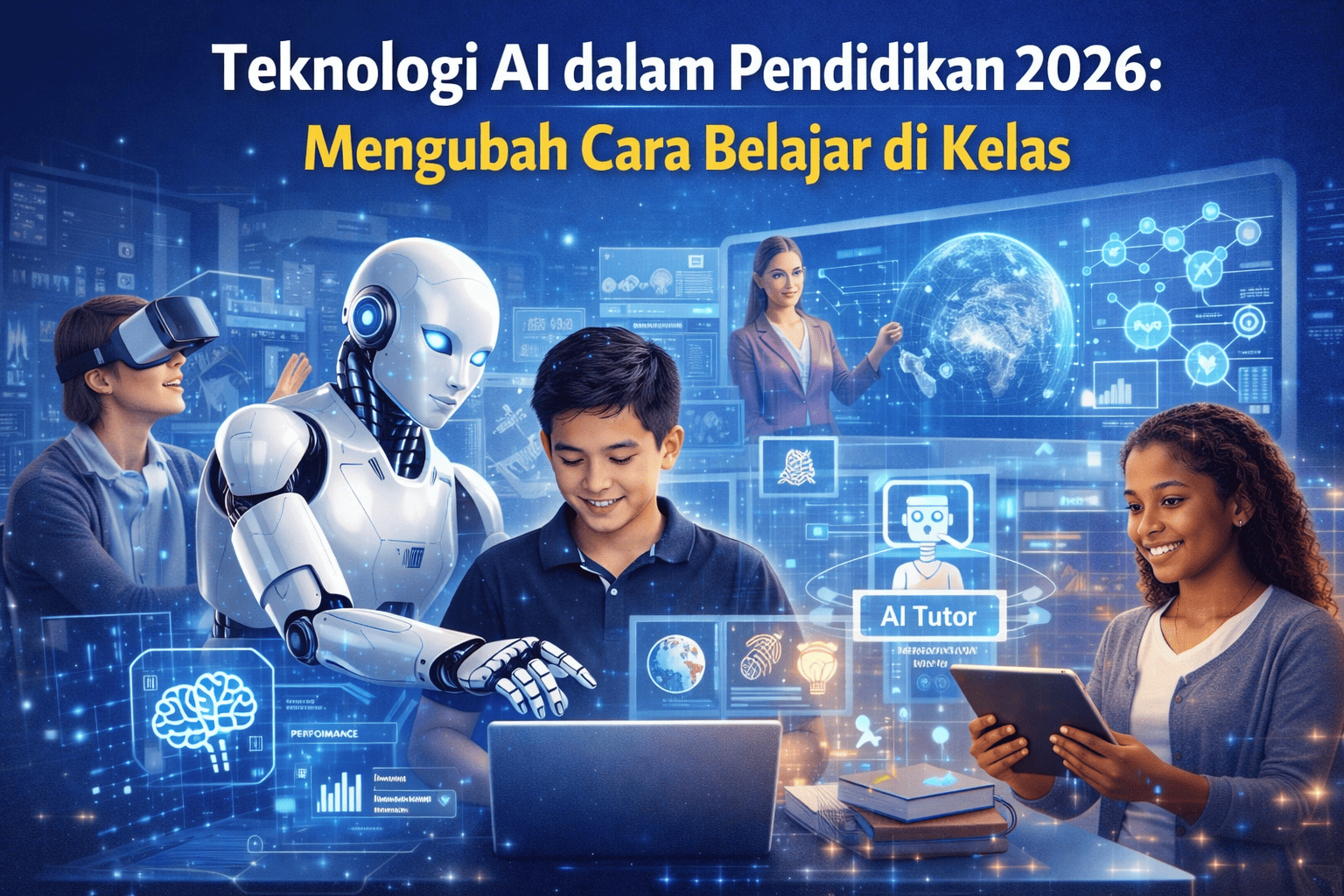 Teknologi AI dalam Pendidikan 2026, Mengubah Cara Belajar di Kelas.