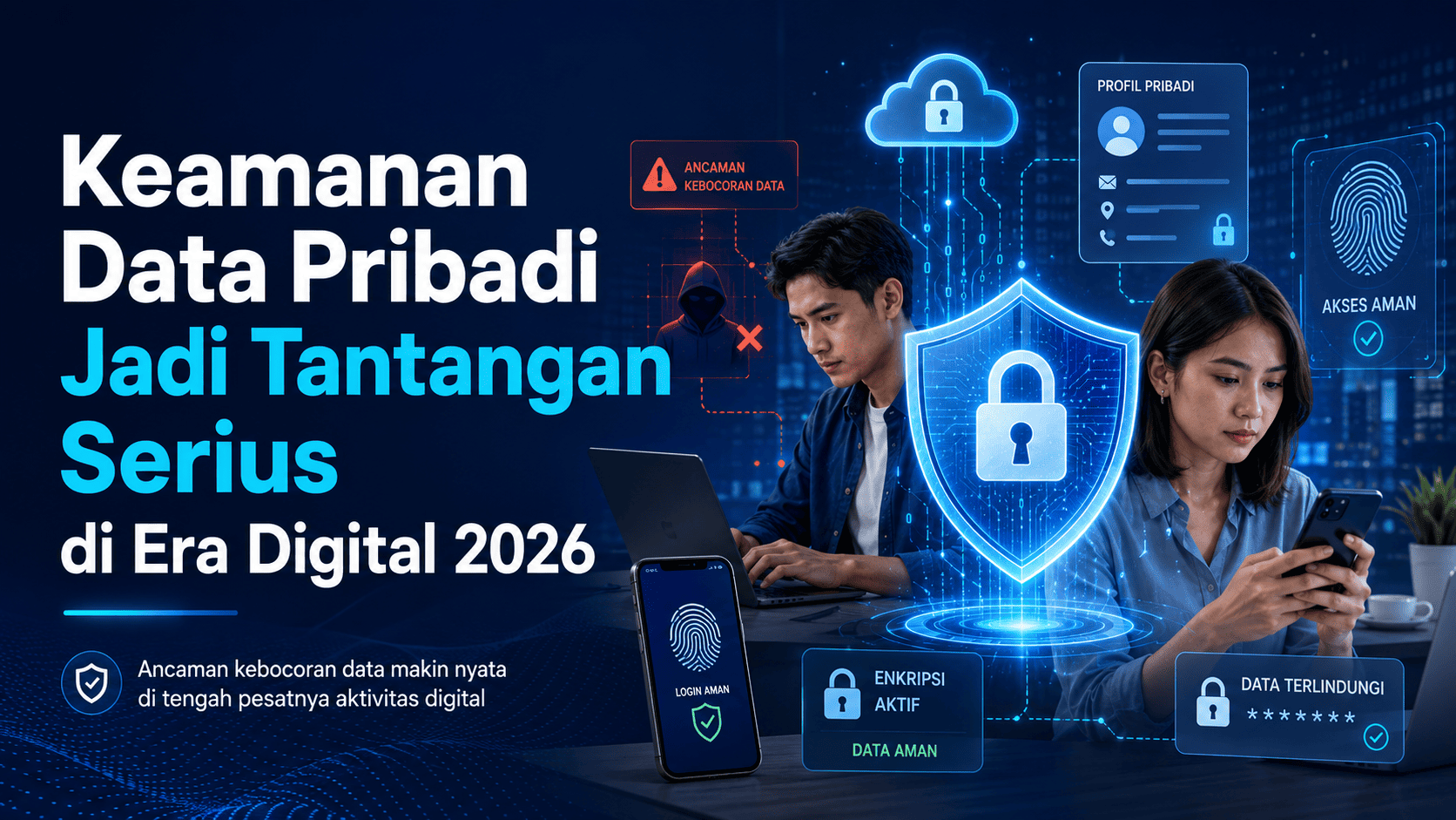 Keamanan Data Pribadi Jadi Tantangan Serius di Era Digital 2026