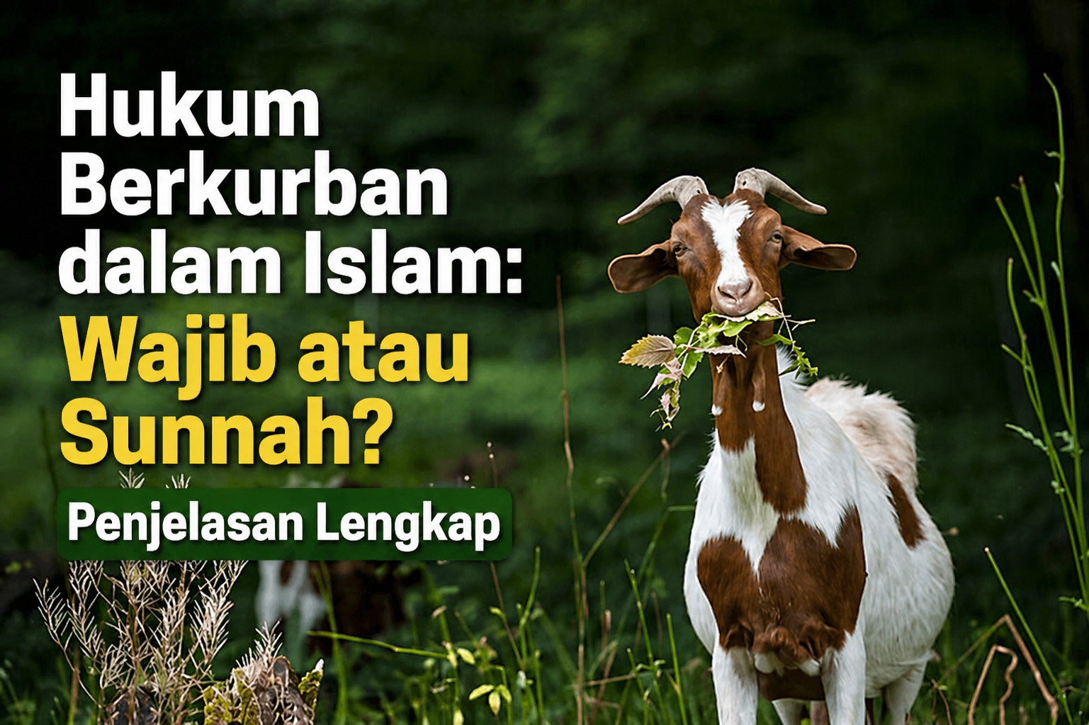 Hukum Berkurban dalam Islam: Wajib atau Sunnah? Penjelasan Lengkap