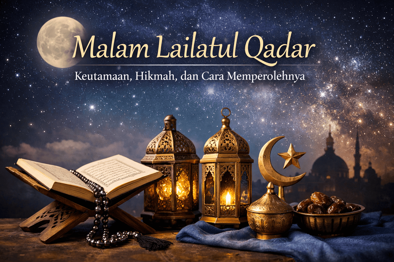 Malam Lailatul Qadar: Keutamaan, Hikmah, dan Cara Memperolehnya dalam Islam